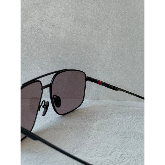 NEW Gucci GG1676S Logo Mirror Unisex Aviator Sunglasses main image 4